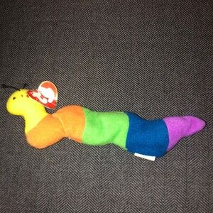Caterpillar beanie baby